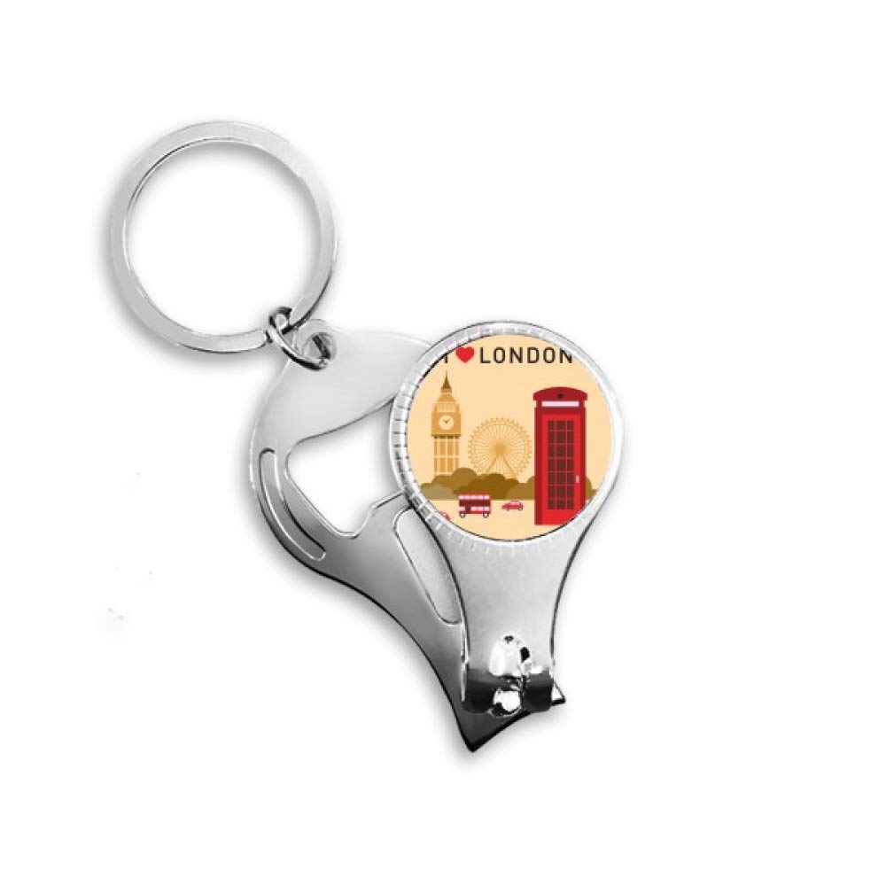 Porte-clés décapsuleur souvenir de londres à offrir aux proches