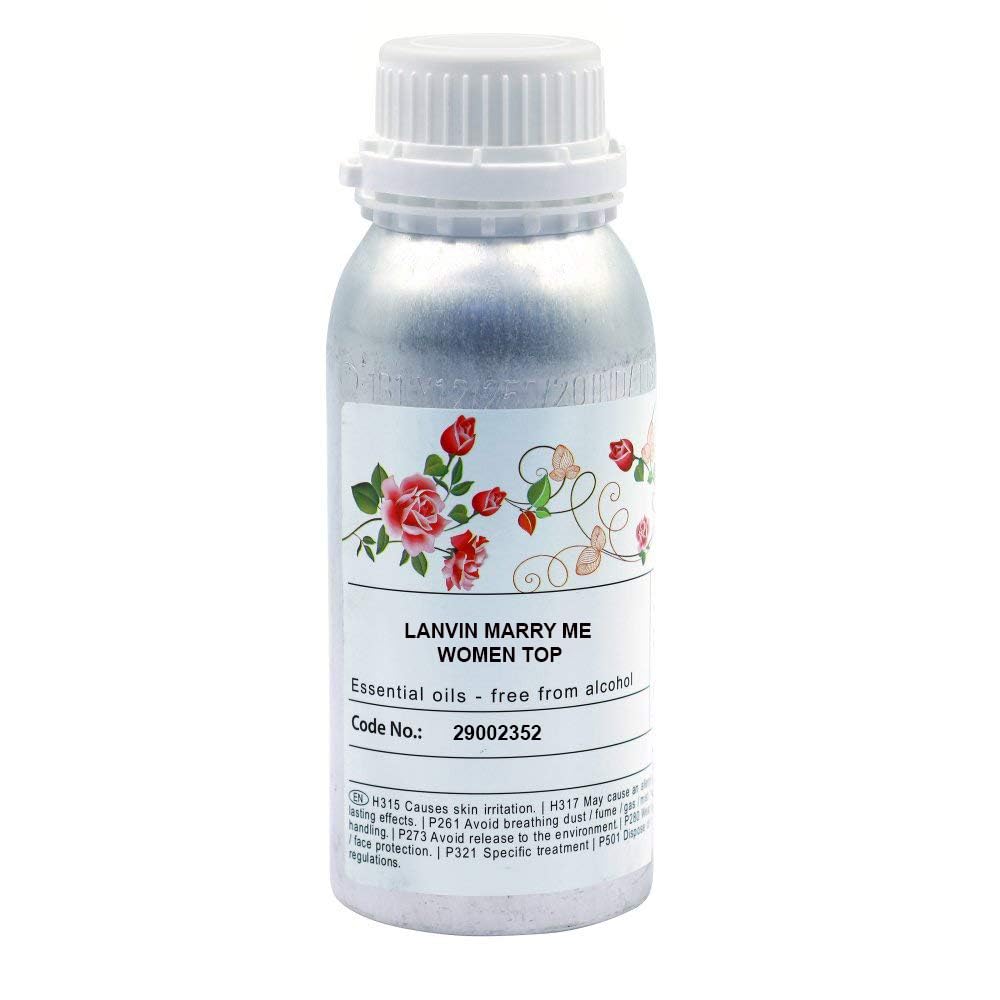 Lanvin Marry me Women Top Concentrated Perfume oil I Authentic Fragrance Long Lasting Perfume oil I Genuine Quality Rich Perfume oil 500 ml by Usama Perfumes I Al Hafiz Oud