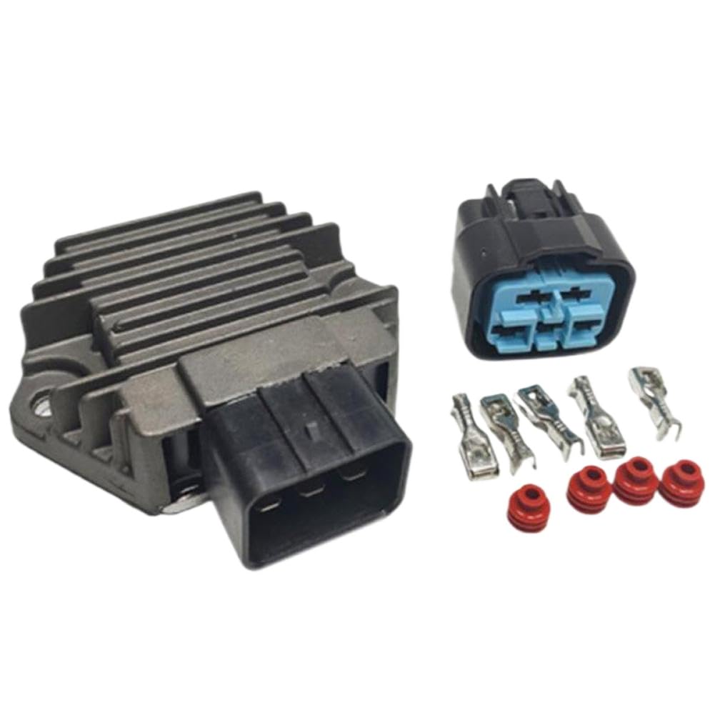 Motorcycle Rectifier Voltage Regulator 31600-HN7-003 31600-HN7-A21 Compatible With TRX350 TRX400 TRX450R ES(With accessories)