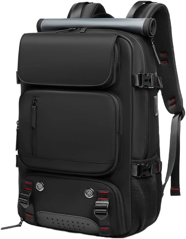 Mochila Masculina Executiva Grande Impermeável para Notebook 15.6 Polegadas com Entrada USB Antifurto Moderna, Trabalho Viagem Academia Escolar executiva – BANGE