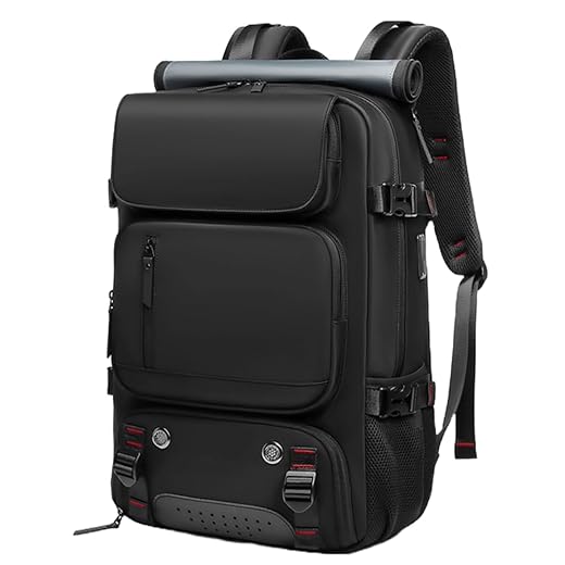 Mochila Masculina Executiva Grande Impermeável para Notebook 15.6 Polegadas com Entrada USB Antifurto Moderna, Trabalho Viagem Academia Escolar executiva – BANGE