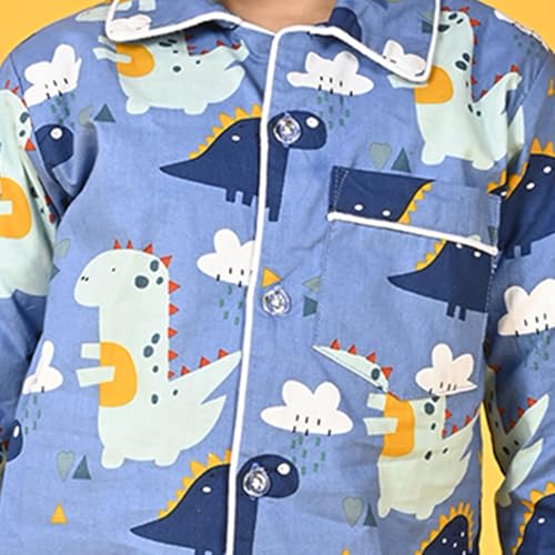 Image of Jam & Sugar Boys Cotton Printed Night Suit Set