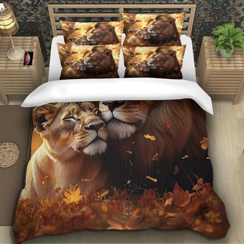 Housse de couette effet 3D ultra douce parure de lit microfibre résistante fleurs - 5