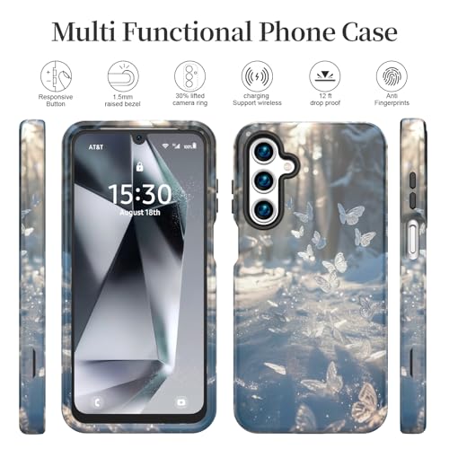 Coque Samsung A16 légère protection intégrale design papillon