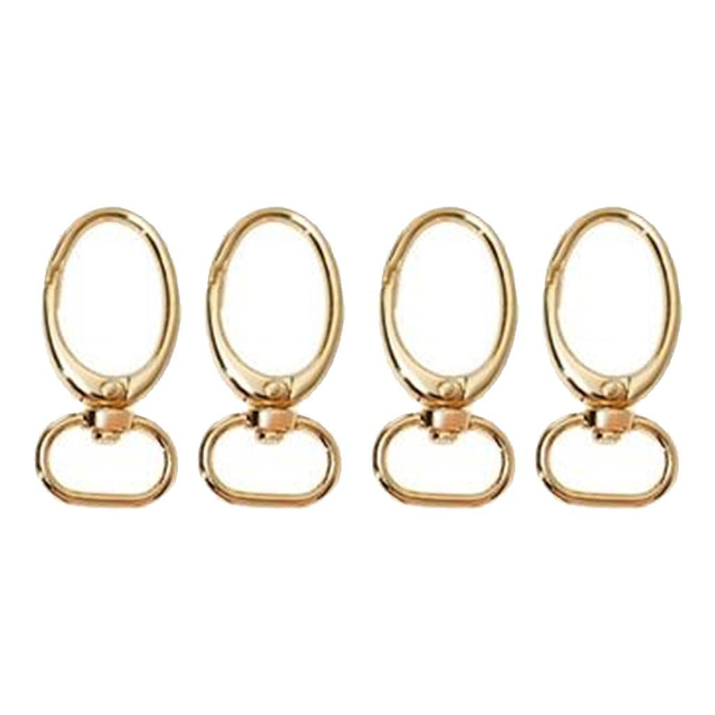 BNF®4 x Gold Swivel Trigger Clips – Lobster Claw Clasps for Purse, Bag & Strap – Heavy‑Duty Metal Hook Hardware for Handbag, Tote & Travel Bags-image-8