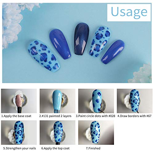 Gel Nail Polish Kit - YaoShun Gel Polish UV Nail Polish Set Gift Box Soak Off Nail Gel, UV Gel 8ml Pure Color + Temperature Color Change Gel + Magnetic Cat Eye Gel Polish #4