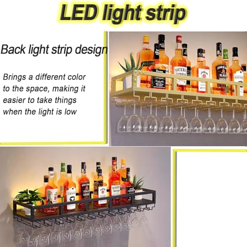 Support de rangement pour le vin suspendu pour optimiser les petits espaces - 7