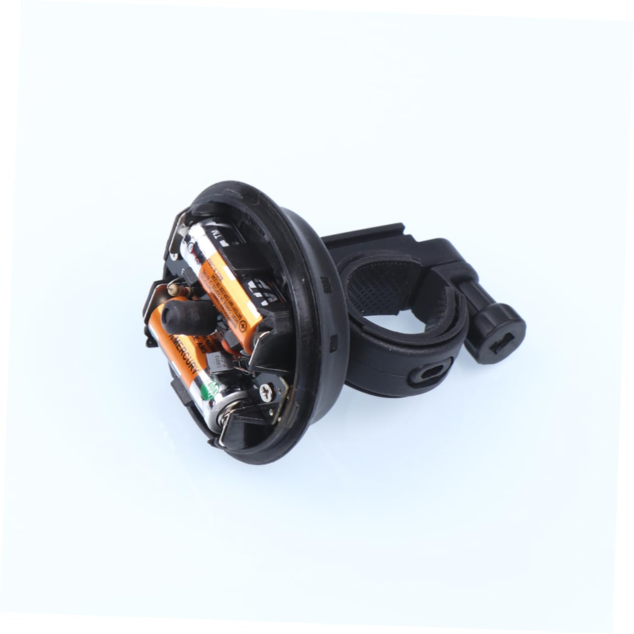 Mikikit Electric Bicycle Bell Mushroom Shaped Handlebar Horn with Loud Alarm Sound Blue Warning Bell for Scooters Motorcycles and Carts Attention Grabber for Safe Riding