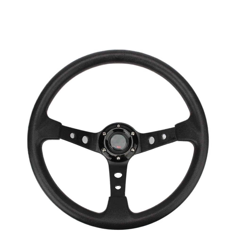 Volante da Corsa Universale,Volante Sportivo Volanti da corsa for auto in PU Volante sportivo universale 14 pollici