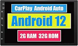 RoverOne Universal Central Multimídia com CarPlay Android Auto Navegação GPS Bluetooth Radio Estéreo WiFi