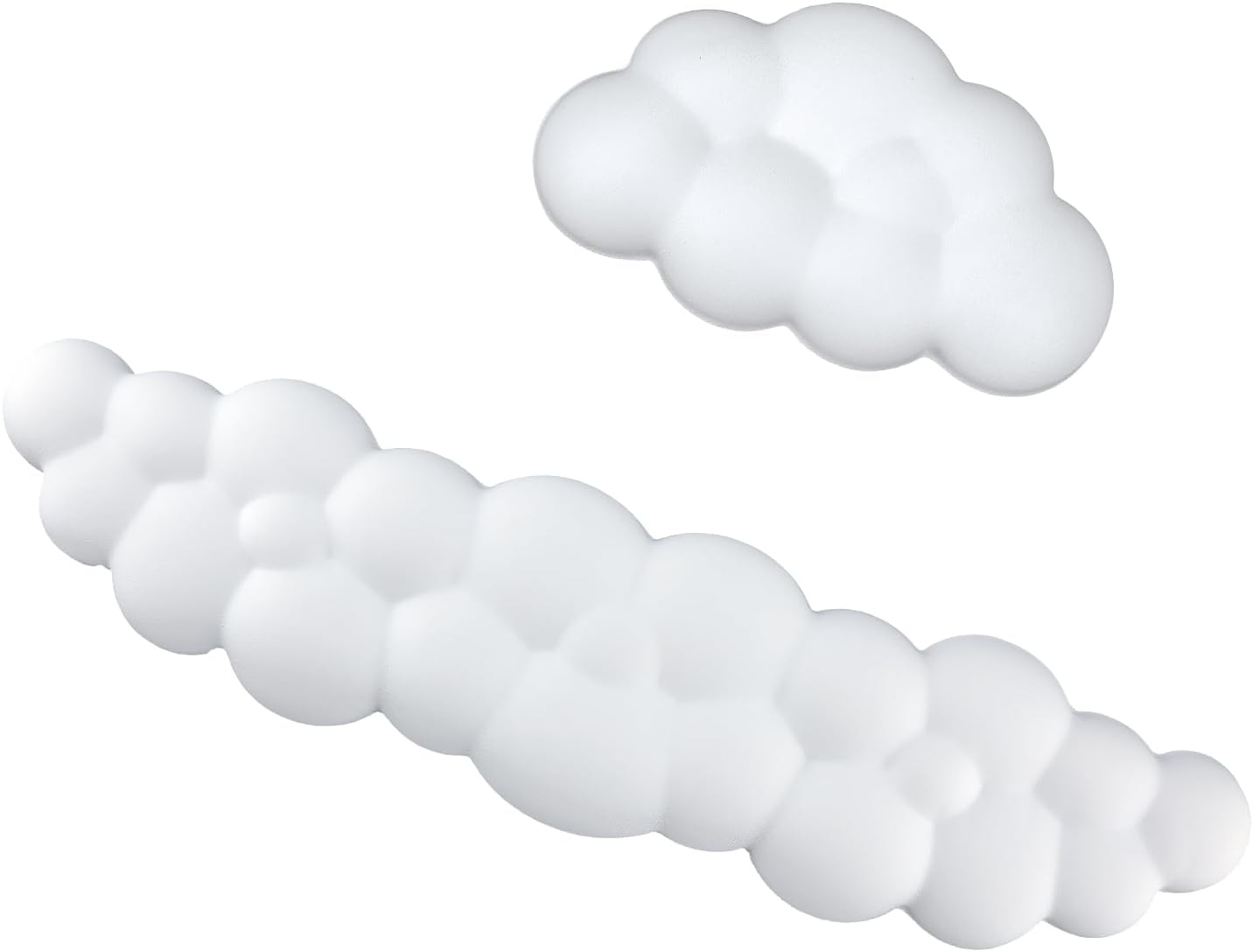 2pcs Cloud Wrist Rests, Keyboard Cloud Wrist Rest Cute Cloud Wrist Rest