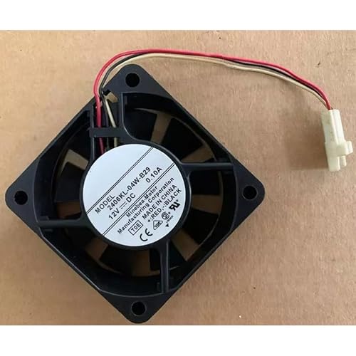 Original 12V plasma fan 2406KL-04W-B29 0.10A 6015 3-wire rear projection TV fan