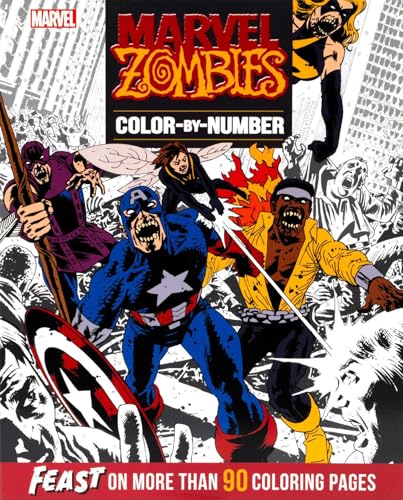 Marvel Zombies Color-by-Number