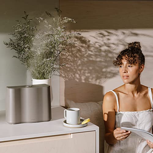 Vitruvi Cloud Humidifier For Bedroom | Large Humidifier Up To 600 Sq Ft | Cool Mist Humidifiers For Bedroom Quiet | Baby Adults Ultrasonic Humidifiers | 24 Hr Run Time | Humidifiers For Baby - Dove #TOP7