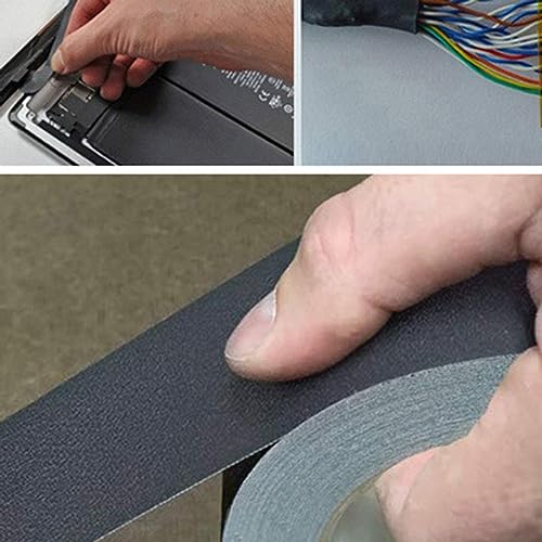 Image of Gaffer Tape-3 Inch x 30 Yard,Gaffers Tape Black,Rubber Adhesive Leaves No Residue,Waterproof,Multipurpose,Easy to Tear,Great for Concerts, Weddings or More