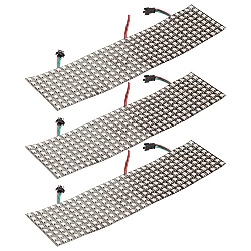 AZDelivery - 5 Módulos LED Matrix WS2812B RGB Personalizables Con Placa De Soporte