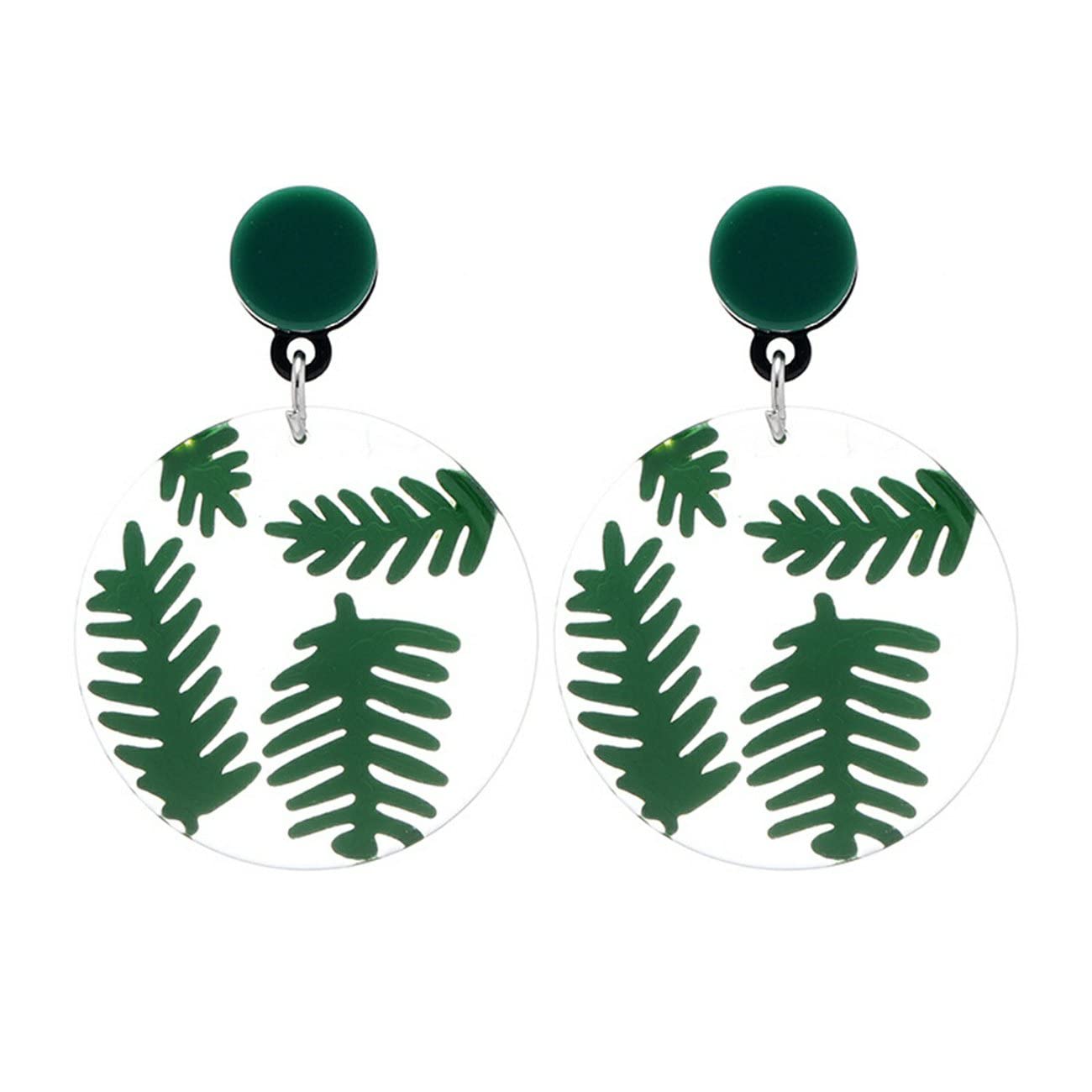 Boucles d'oreilles acryliques transparentes le cadeau idéal unique - 7