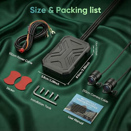 Driauto Motorcycle Dash Cam