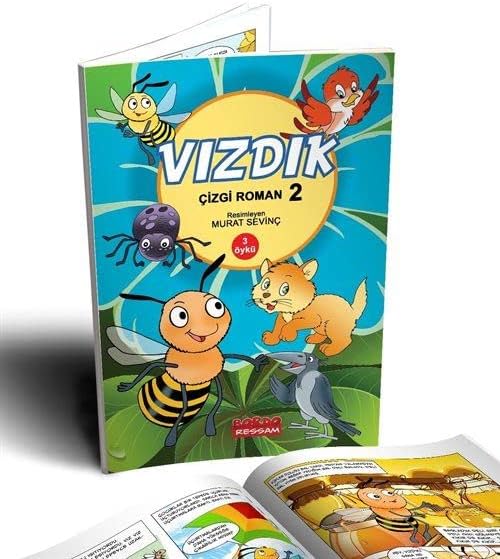 Vızdık Çizgi Roman Renkli Öykü Serisi 2 - Görsel 1