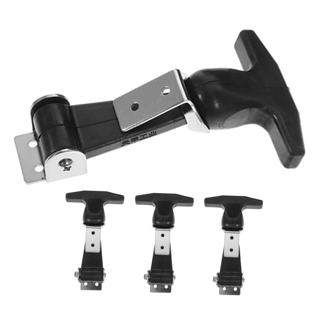 Loquets en acier inoxydable 304 Uonlytech de type poignée en T pour capots et tiroirs, lot de 4