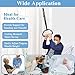 AOSSA Bed Trapeze for Elderly Pull Up, Stand Assist Lift Bar, Hospital Bedside Trapeze for Bed Mobility & Transfer, Ceiling Mounted Grab Bar, Stand Ladder Standing Helper for Disabled Handicap