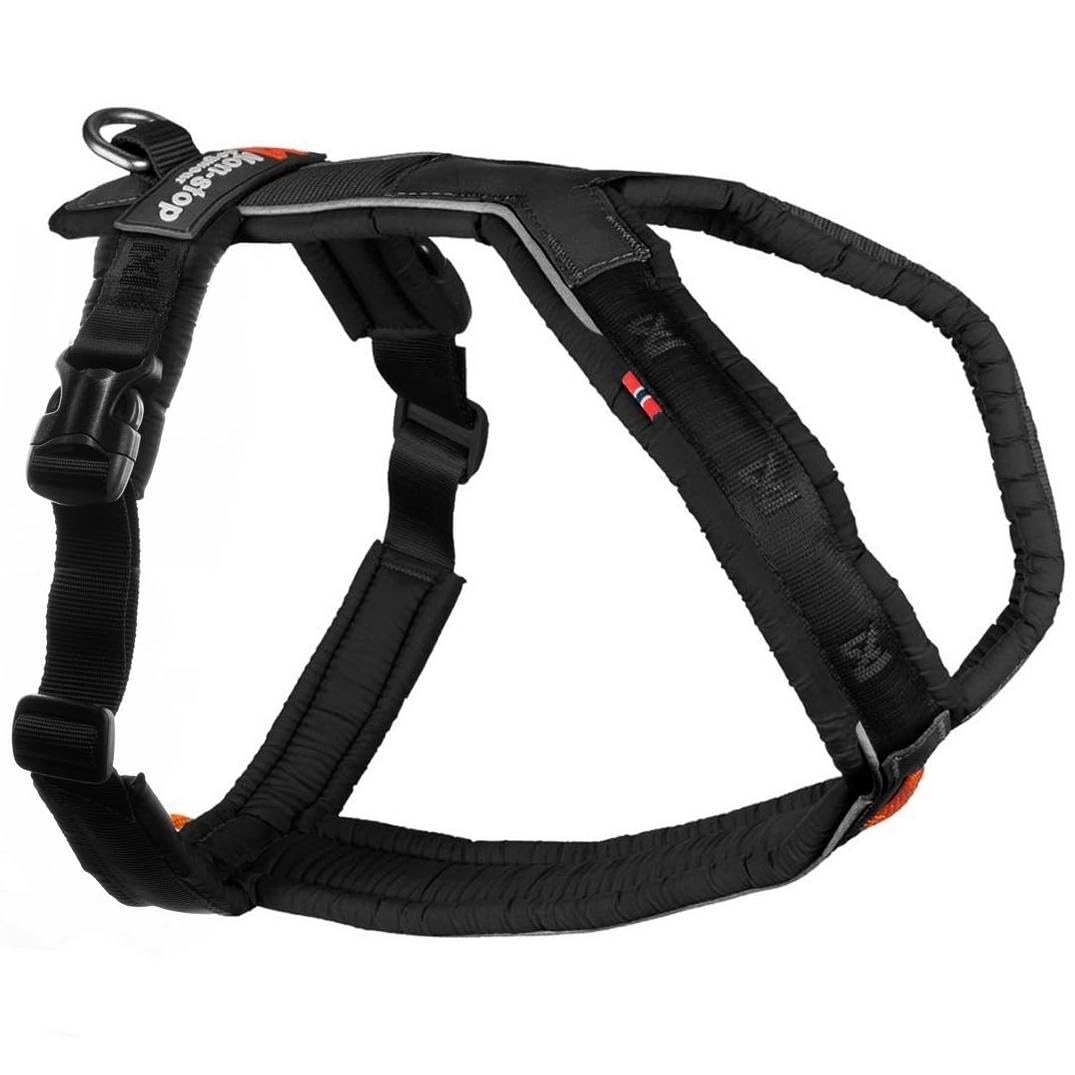Non-stop dogwear Harnais Line 5.0 | 214 | Harnais de tous les jours pour chien en noir, taille G 6