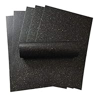 Sheets A4 Charcoal Black Sparkle Paper With Iridescent Sparkle 120gsm Crafts Card Making Christmas Sheets of Sparkle Paper - Thickness is 120gsm. PLEASE NOTE THIS IS NOT GLITTER PAPER, IT IS EMBOSSED WITH SILVER HOLOGRAPHIC PARTICLES The Sparkle is o...