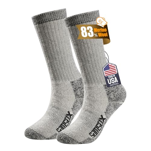 SAMSOX Merino Wool Boot Socks
