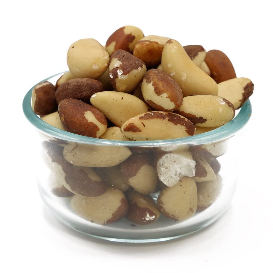 C.J. Dannemiller RAW Brazil Nuts, Bulk 10 LB Box, Great Cooking, Making Nut Butter, Trail Mixes