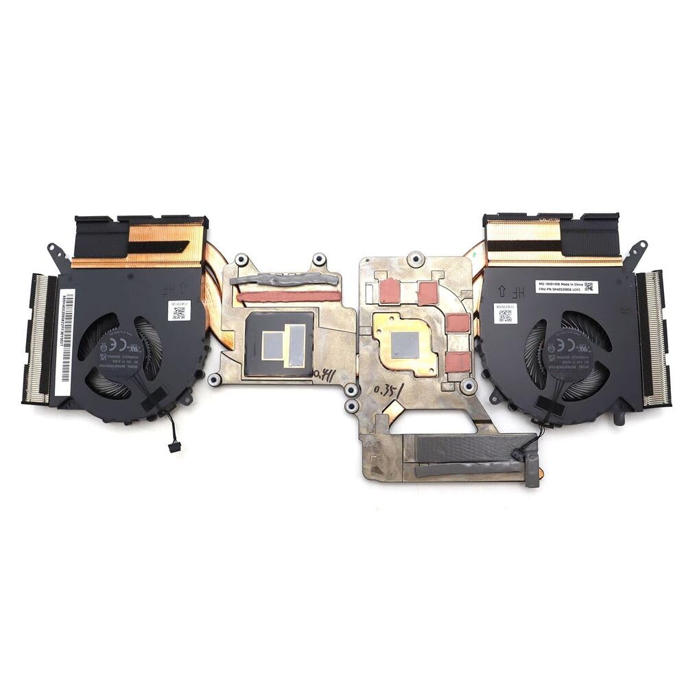 DC12V Sostituzione CPU+GPU Ventola di Raffreddamento Set Modulo Termico per Lenovo Legion Pro 5 16ARX8 82WM Legion R9000P 2023 Modulo Termico Del Computer Portatile 5H40S20855 5H40S20856