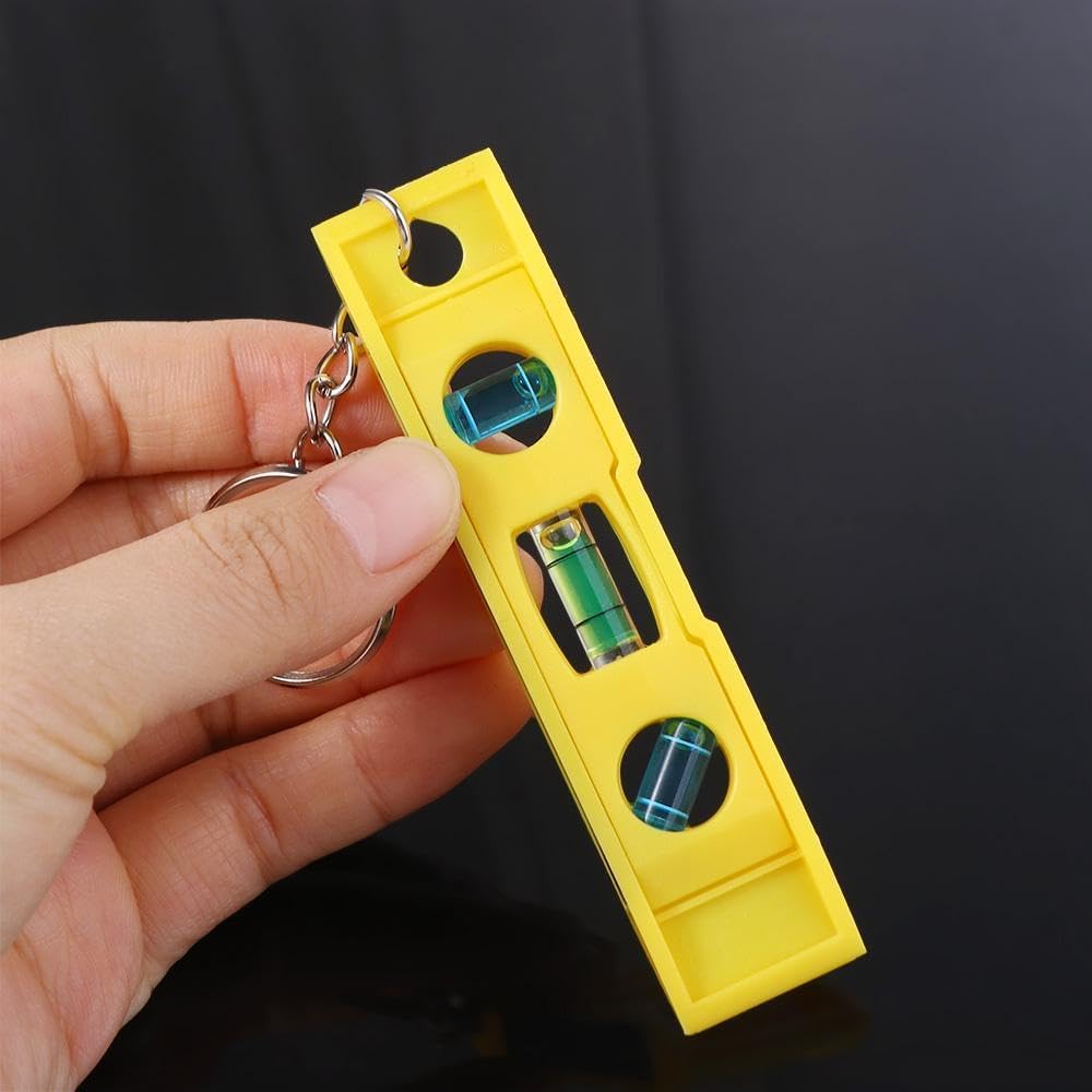 1Pc Yellow Magnetic Level,3 Bubble Level Precision