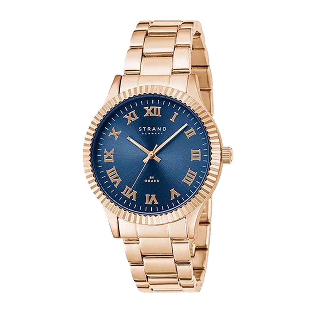 Strand By Obaku Norrington Lapis Quartz Blue Round Dial Mens Watch - S726GXVLSV (B097HJRLYT) Amazon Price History, Amazon Price Tracker