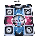 Dance Mat, PC Dance Pad for Kids Adults Slip Dancing Step Pad with Exclusive Game CD, Support 98/2000 / XP / 7 OS Musical Dance Game Pad