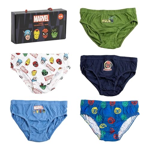 Ya en mundofriki.es: CERDÁ Life´S Little Moments - Pack Calzoncillos Single Jersey - 5 Piezas - Marvel - 100% Algodón - Calzoncillos Cómodos - Estampado de Sus Personajes Favoritos - Producto Original