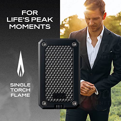 Encendedor Colibri Rally con llama simple y recargable miniatura 6