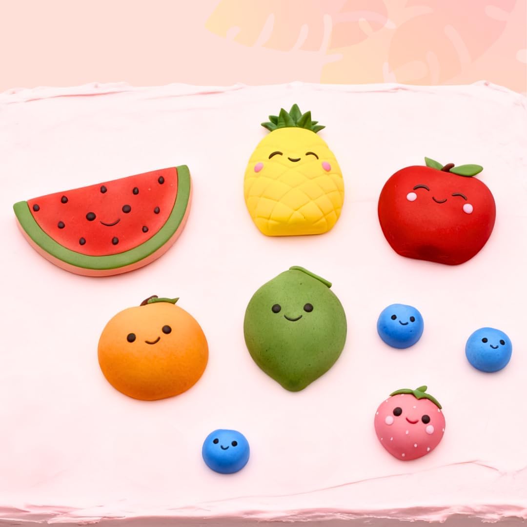 Dye-Free Edible Decorations for Cakes, Cupcakes & Cookies – Vegan & Allergy-Friendly by Simply Sucré (Unicorn)