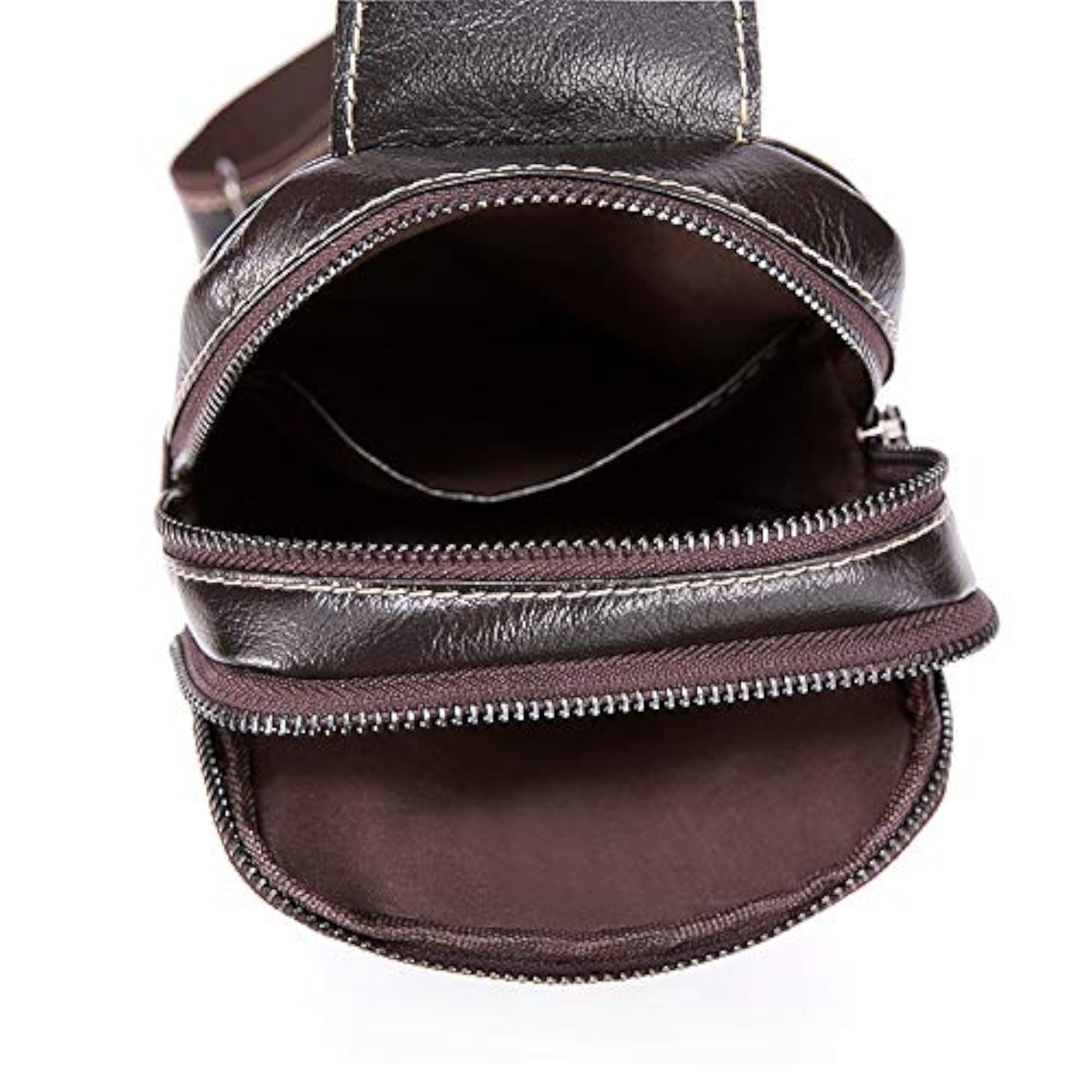 Men's Leather Crossbody Bag