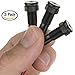 3 Pack of PLUG-N-PLAY Instrument Cluster LED Indicator Light Dash Bulbs. Aluminum Pilot Lights. Color Acrylic Lens. Flush Panel Mount 5/16
