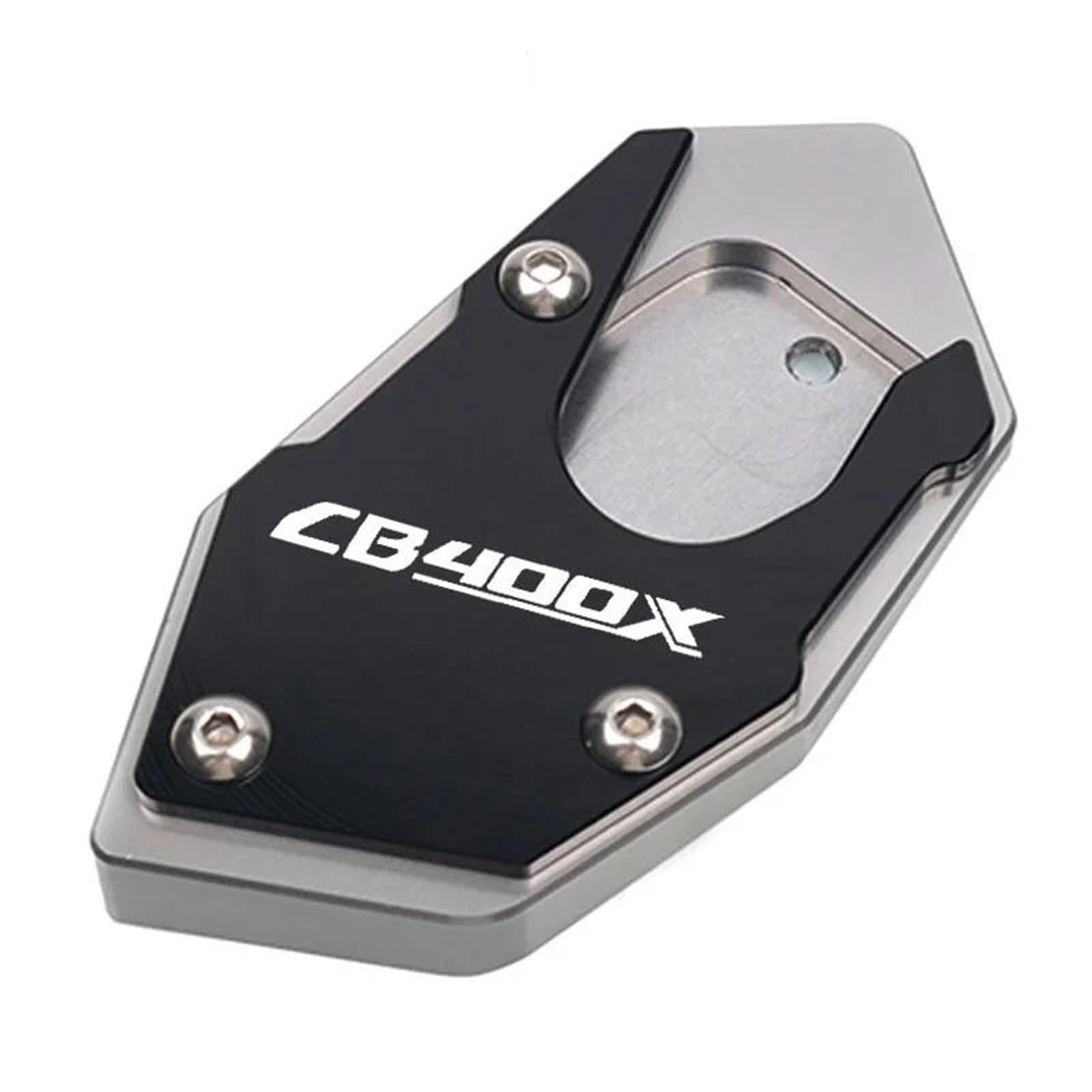 Rallonge plaque de support CB400X avec élargisseur de béquille CNC