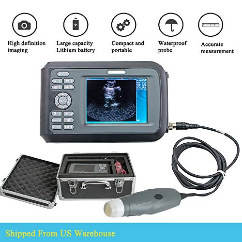 Veterinary WristScan Ultrasound Scanner Machine Handscan for Farm Animals with 3.5MHz Mechanical Sector