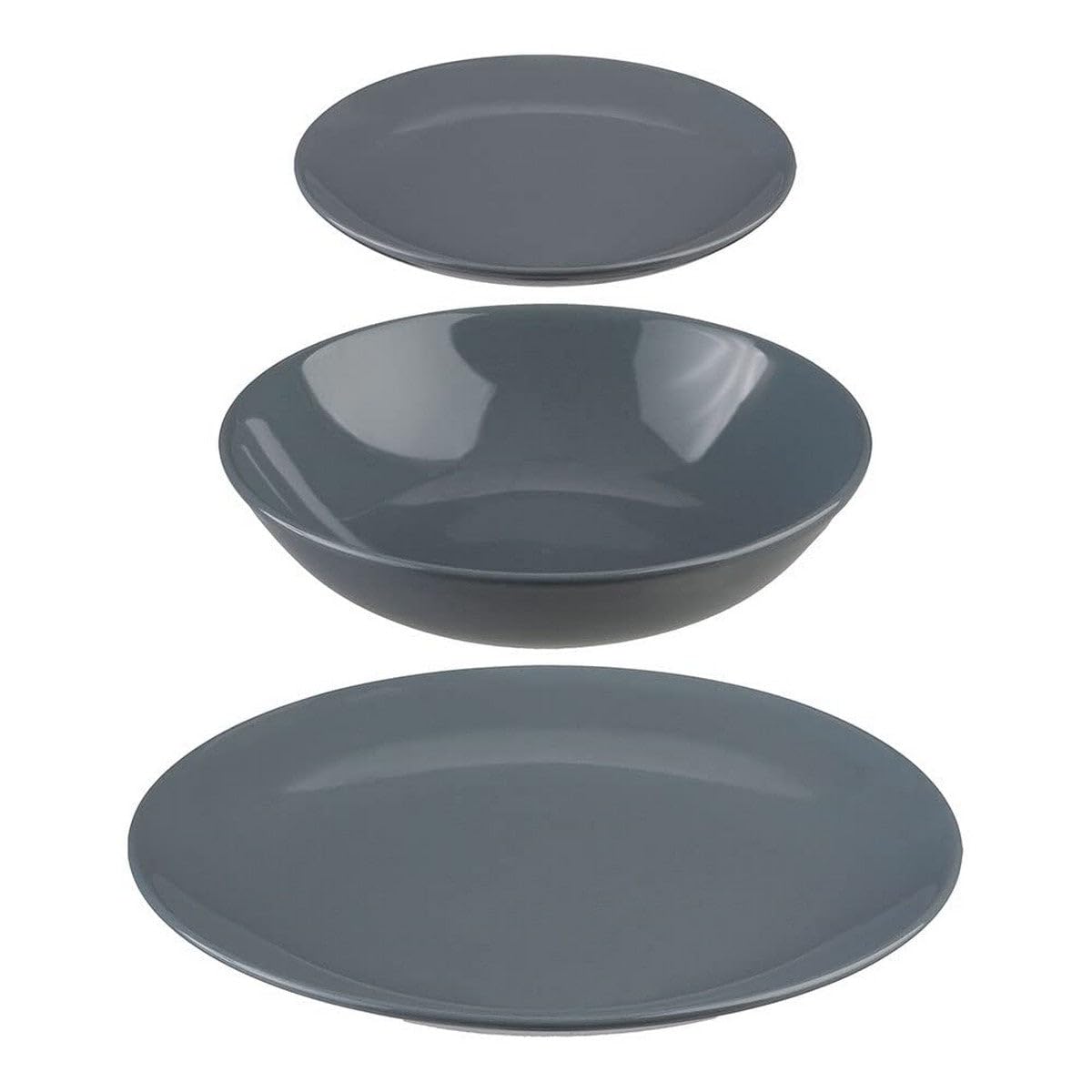 Secret de gourmet - Service de table 18 pièces Gris