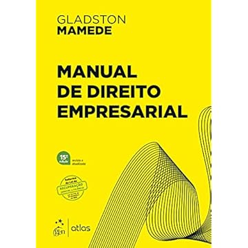 Capa do livro Manual de Direito Empresarial