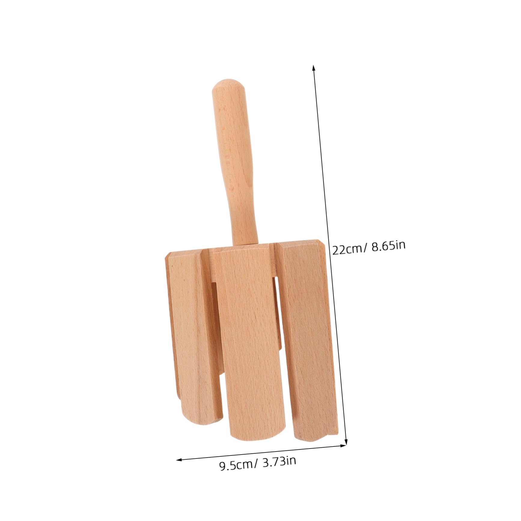 Hohopeti 2 Strumento Orff in Legno per Percussione Montessori con Martelletto Musicale Sicuro per Apprendimento Precoce Casa e Scuola