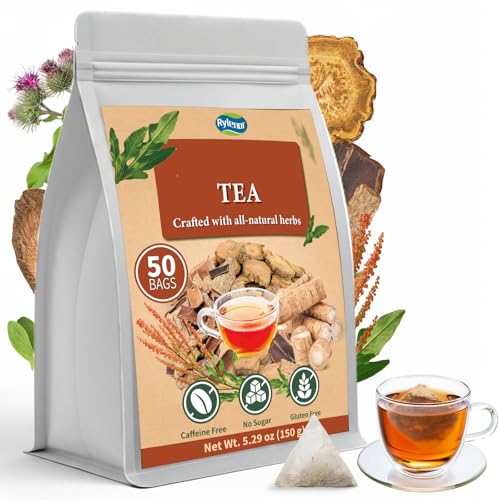 Tea Bags – 50 Count Herbal Blend Tea, Traditional Herbal Tea for Nurse Tea, Made with 100% Natural Ingredients, Caffeine Free, No Additives, Non-GMO