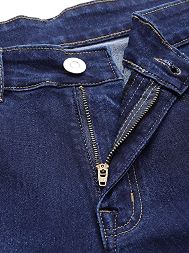 Image of Hubberholme Men's Stretchable Slim Fit Jeans - Casual Cotton Jeans for Men