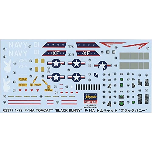 Hasegawa- Tomcat Black Bunny 1/72 F-14A
