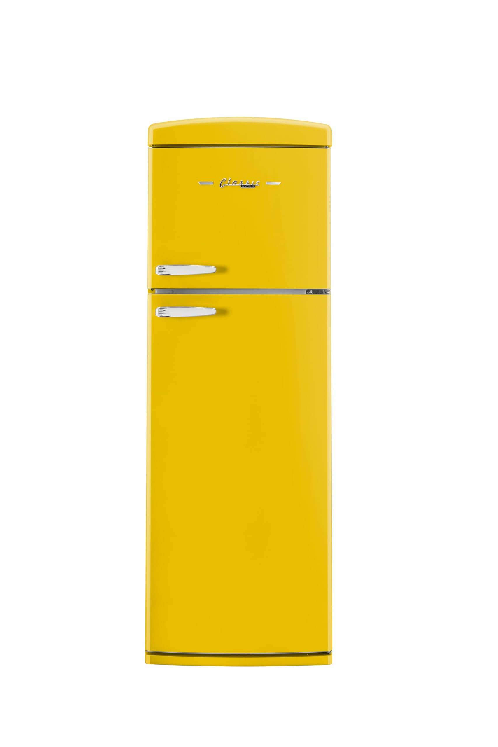 Unique Appliances Classic Retro 11 cu.ft. Top Freezer Refrigerator - Canary Yellow | Fridge.com