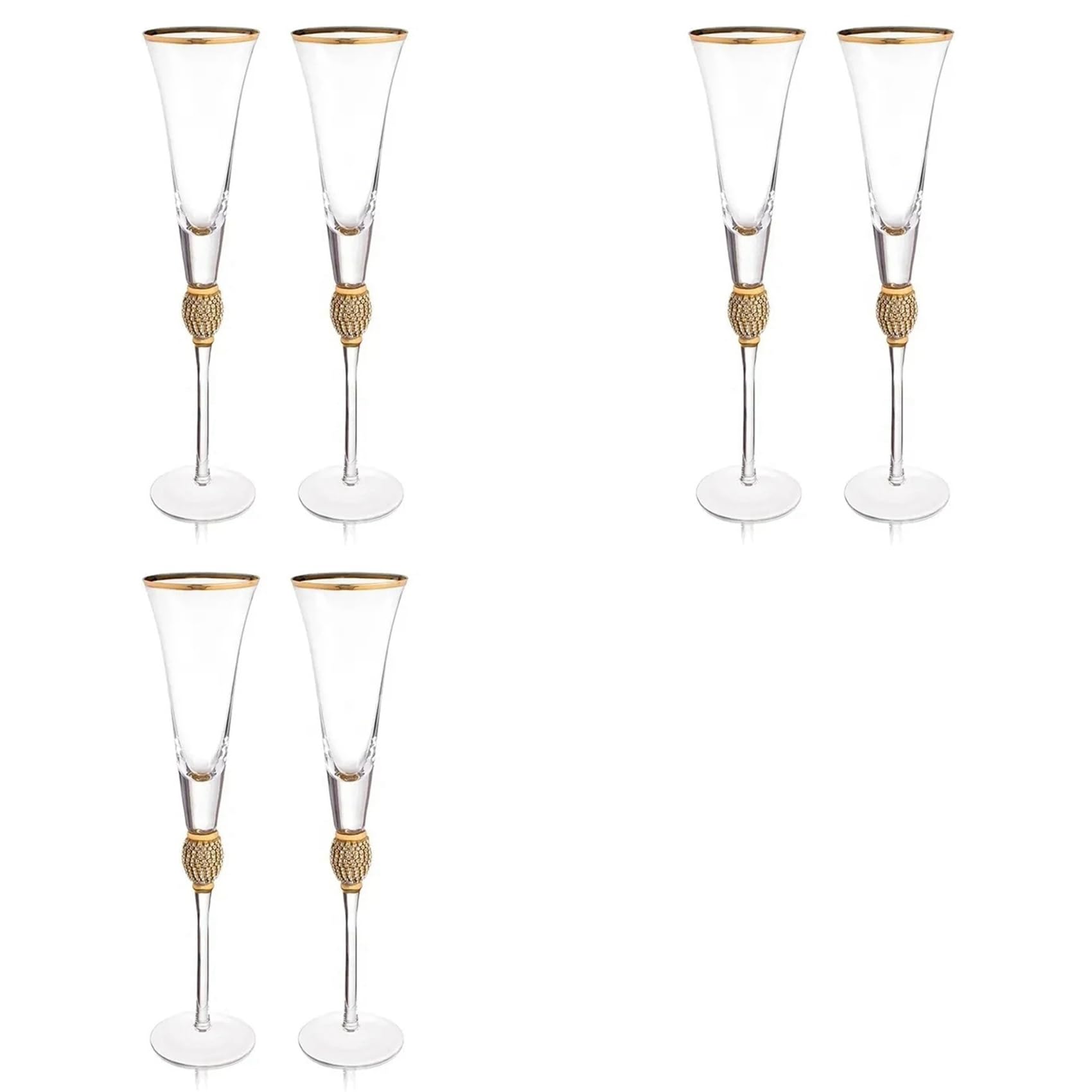 Verres à vin à longue tige pour éviter de réchauffer vos boissons