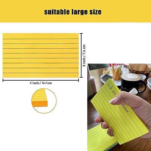 KIFZM 960 Sheets Large Lined Sticky Notes - Image 2