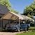 JAMFLY Carport 10 x 20 ft Heavy Duty Carport Car Canopy with Powder-Coated Steel Frame, Portable Garage for Car, Boat, Shelter Party Tent with 180g PE Tarp for Wedding Garden, Khaki